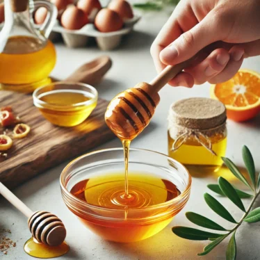 Condimento con miele di arancio biologico e olio extravergine di oliva